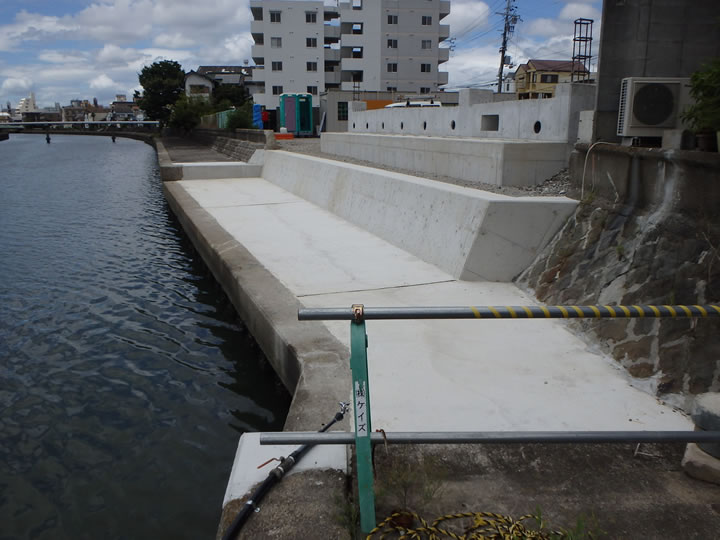 海草橋島崎町線橋梁下部工工事